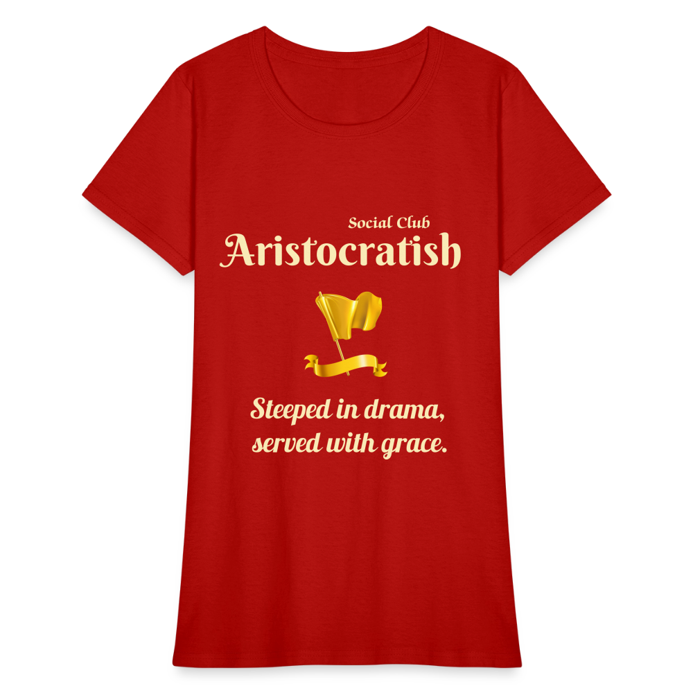 Aristocratish Social Club: Too Classy to Coffee - red